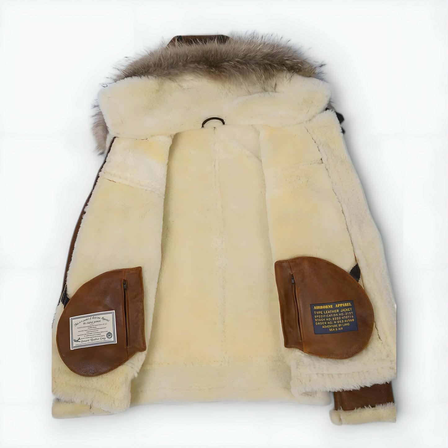 Arlo | Szőrmés Kapucnis Bomber Dzseki