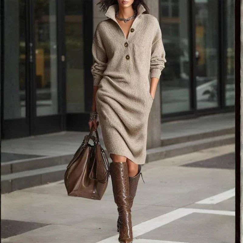 Damaris | Elegáns kötött ruha