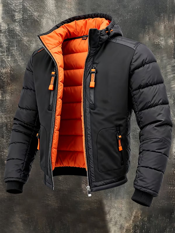 Blaze | Meleg Kapucnis Férfi Puffer Dzseki